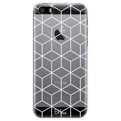 Cubic Grid iPhone SE/5S Tok
