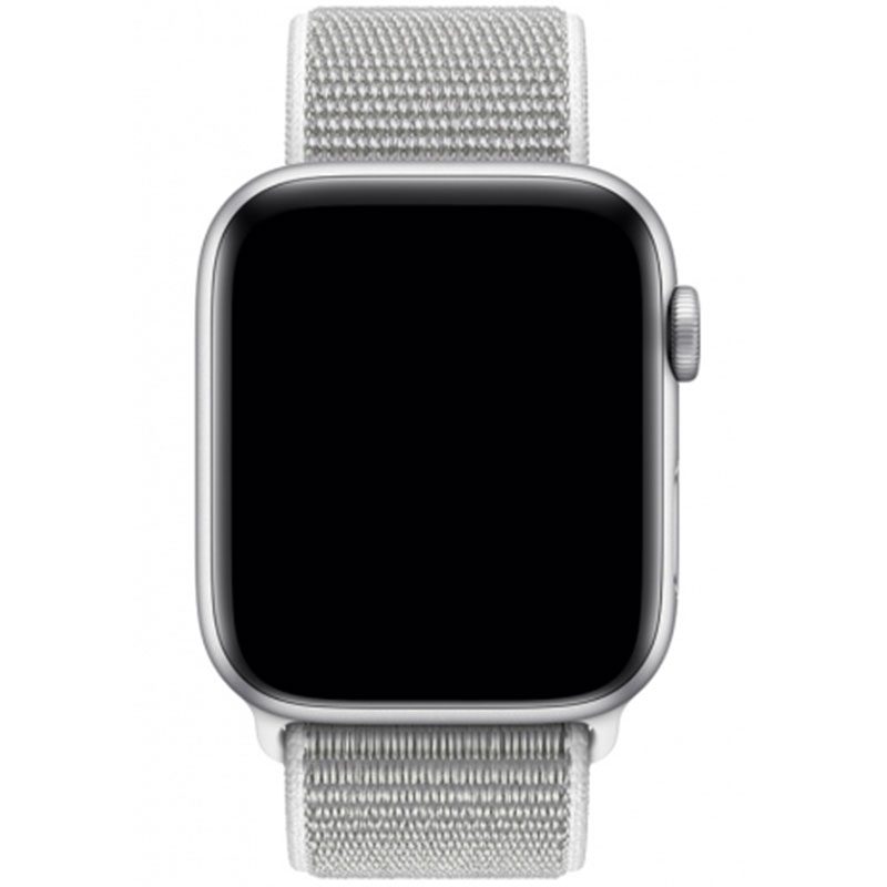 Nylon Szíj Apple Watch 45/44/42/Ultra Pearl