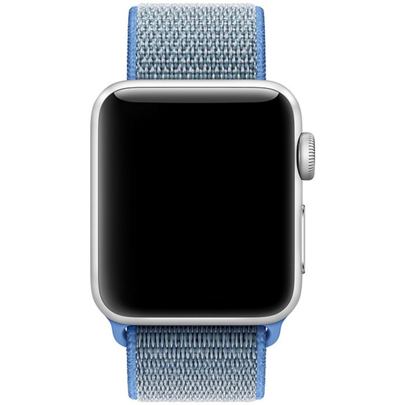 Nylon Szíj Apple Watch 45/44/42/Ultra Tahoe Kék