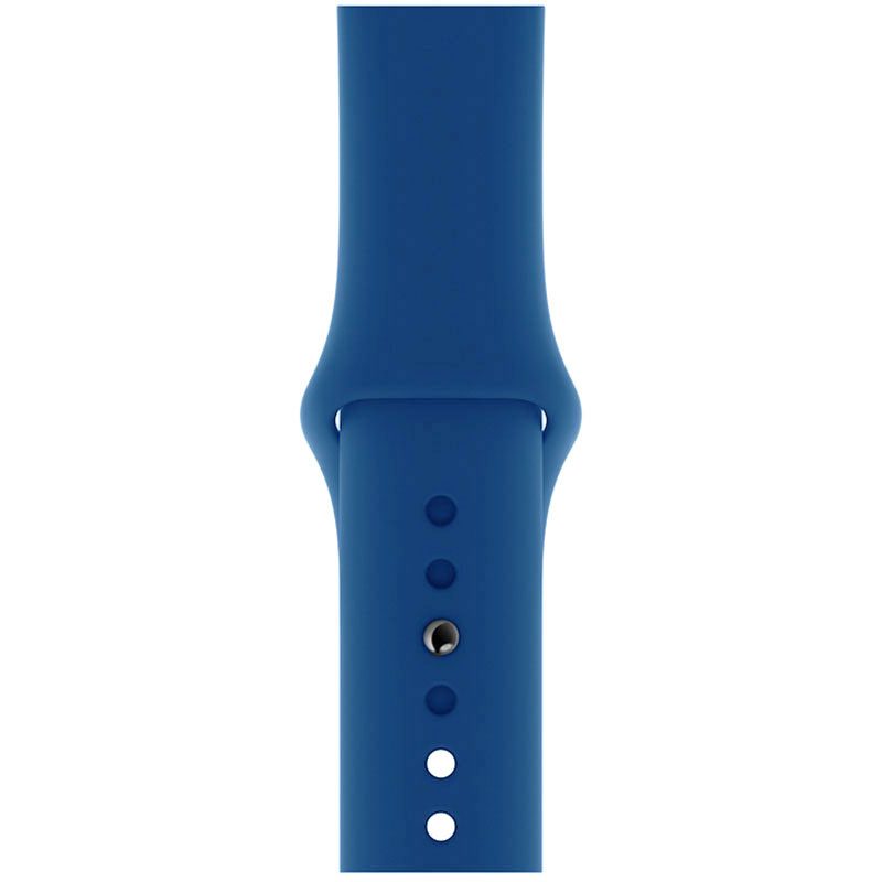Silicone Szíj Apple Watch 41/40/38mm Delft Kék Large