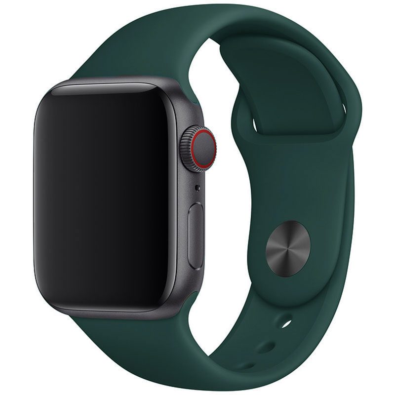 Silicone Szíj Apple Watch 41/40/38mm Pacific Zöld Large