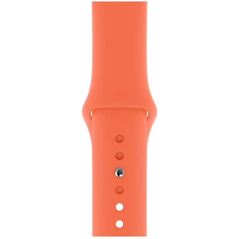Silicone Szíj Apple Watch 41/40/38mm Peach Large