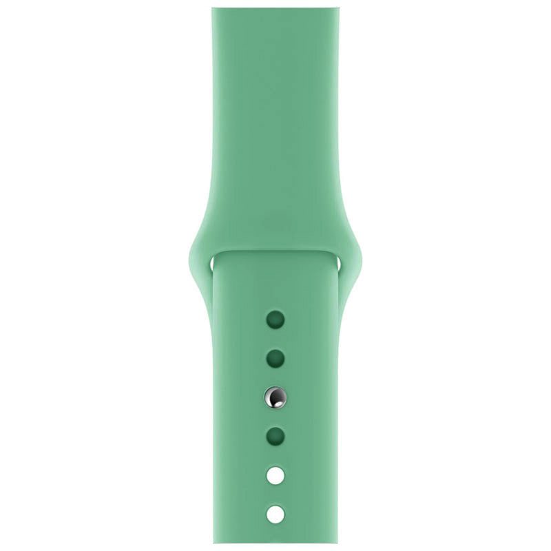 Silicone Szíj Apple Watch 41/40/38mm Spearmint Large