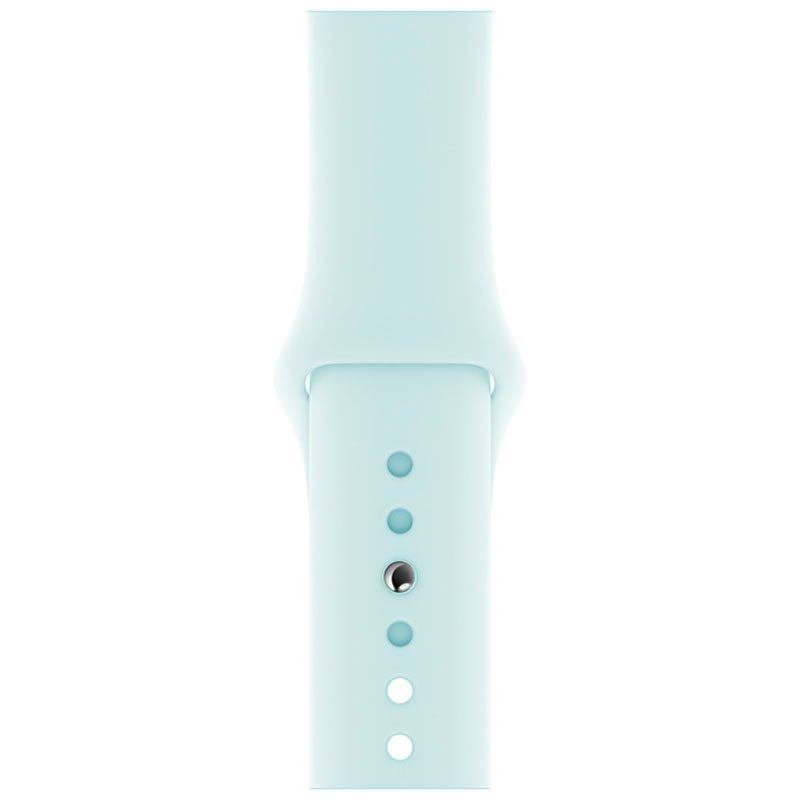 Silicone Szíj Apple Watch 41/40/38mm Turquoise Large