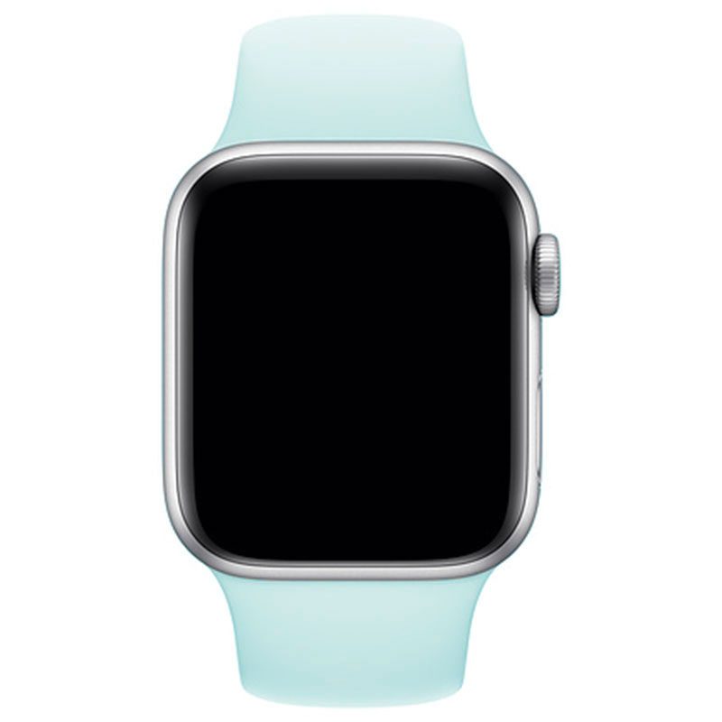 Silicone Szíj Apple Watch 41/40/38mm Turquoise Large