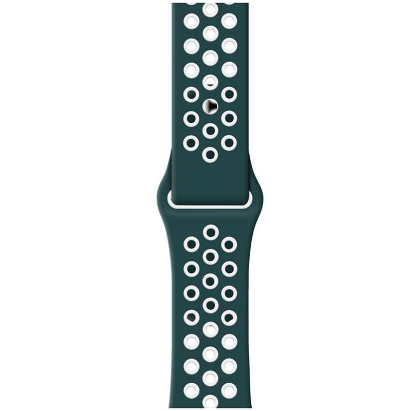 Sport Szíj Apple Watch 41/40/38mm Ink Zöld/Fehér Small