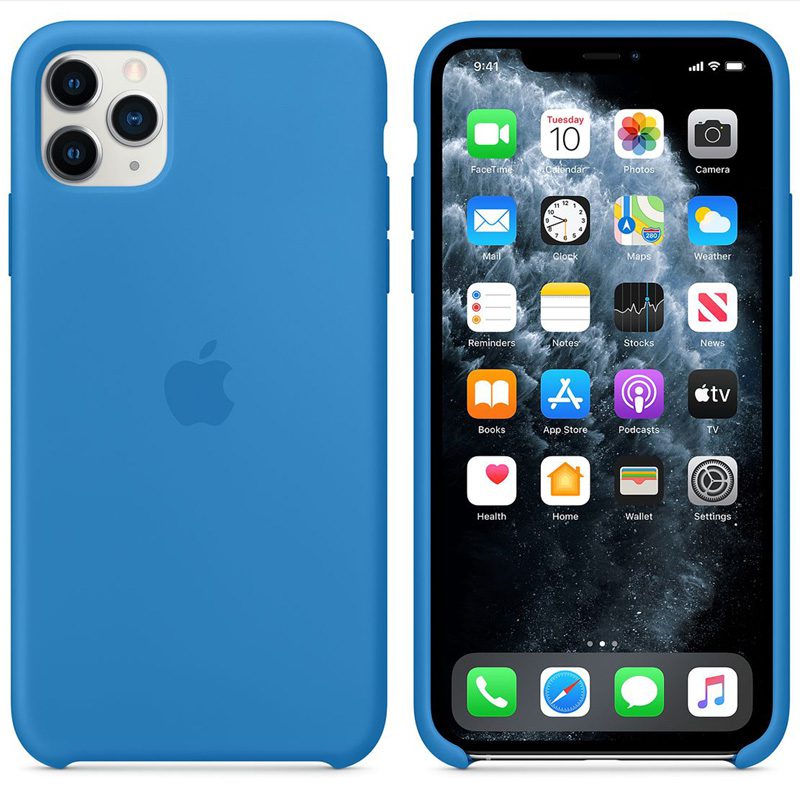 Apple Surf Kék Silicone iPhone 11 Pro Max Tok