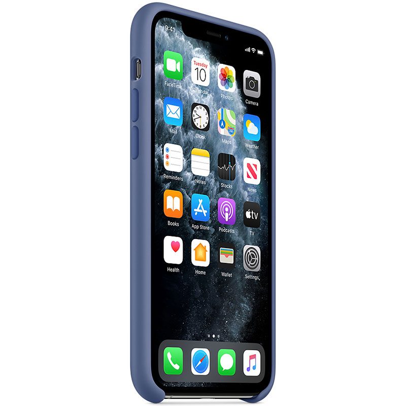 Apple Linen Kék Silicone iPhone 11 Pro Max Tok