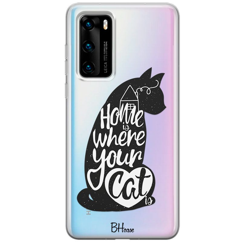 Home Is Where Your Cat Is Huawei P40 Tok