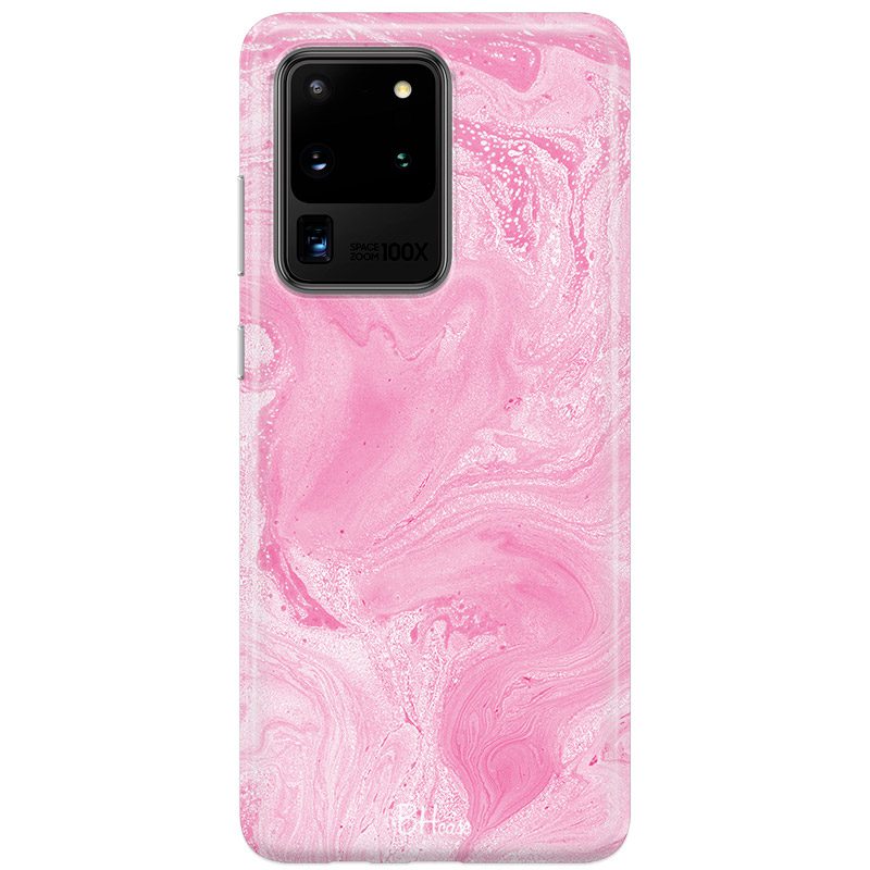 Márvány Rózsaszín Samsung S20 Ultra Tok