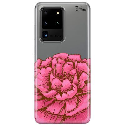 Peony Rózsaszín Samsung S20 Ultra Tok