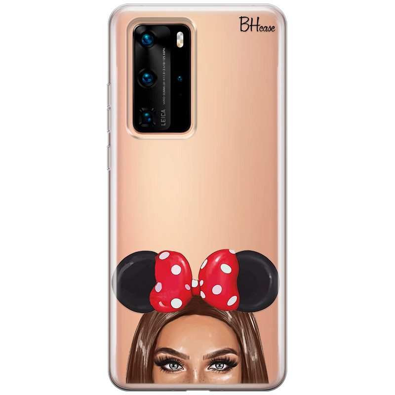 Brunette Girl With Ribbon Huawei P40 Pro Tok