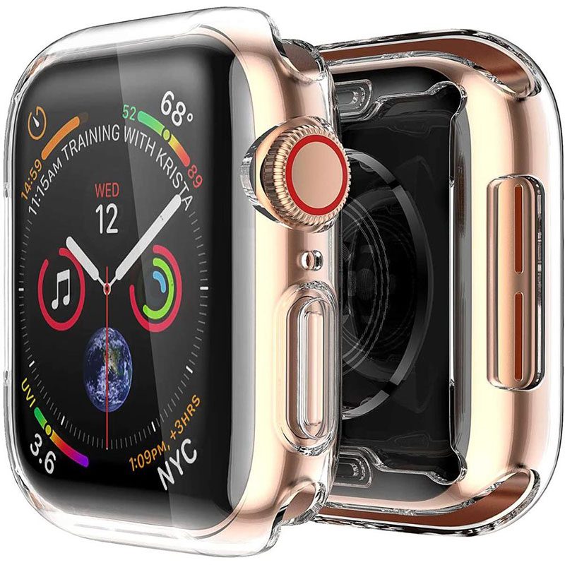 Full Transparent Silicone Tok Apple Watch 44mm