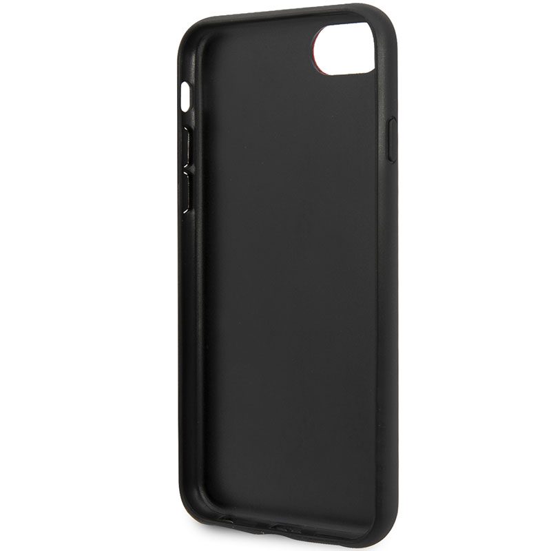 Karl Lagerfeld Saffiano Iconic Fekete iPhone 8/7/SE 2020/SE 2022 Tok