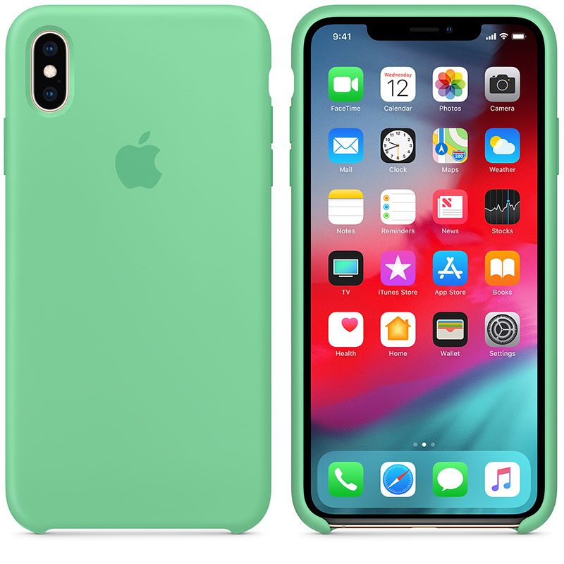 Apple Spearmint Silicone iPhone XS Max Tok