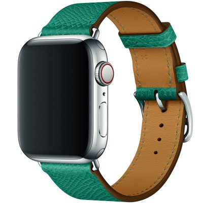 Leatherette Strap Apple Watch 41/40/38mm Zöld