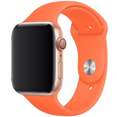 Silicone Szíj Apple Watch 41/40/38mm Vitamin C Small