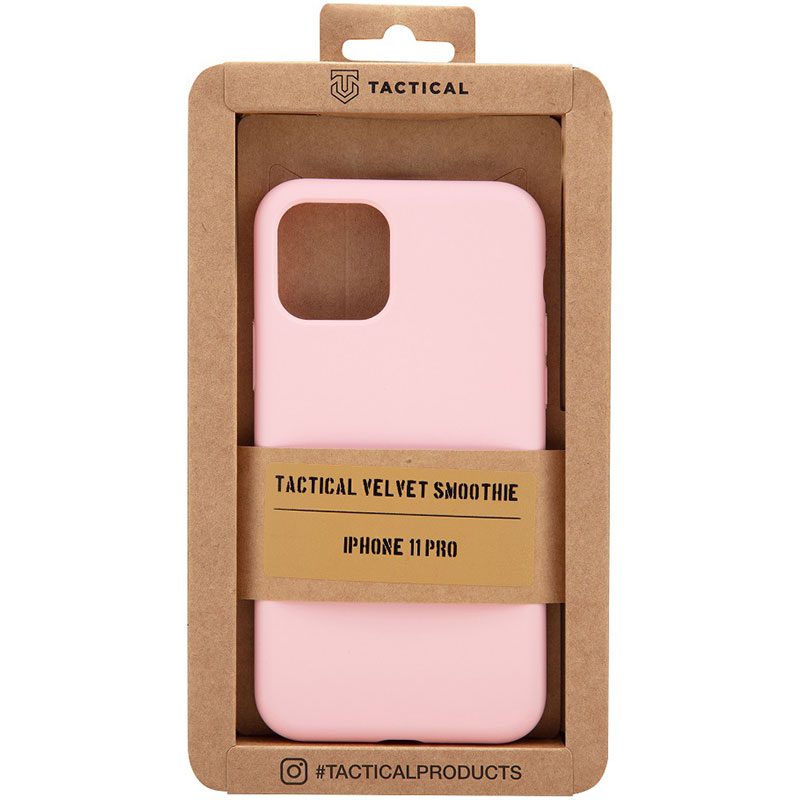 Tactical Velvet Smoothie Rózsaszín Panther iPhone 11 Pro Tok