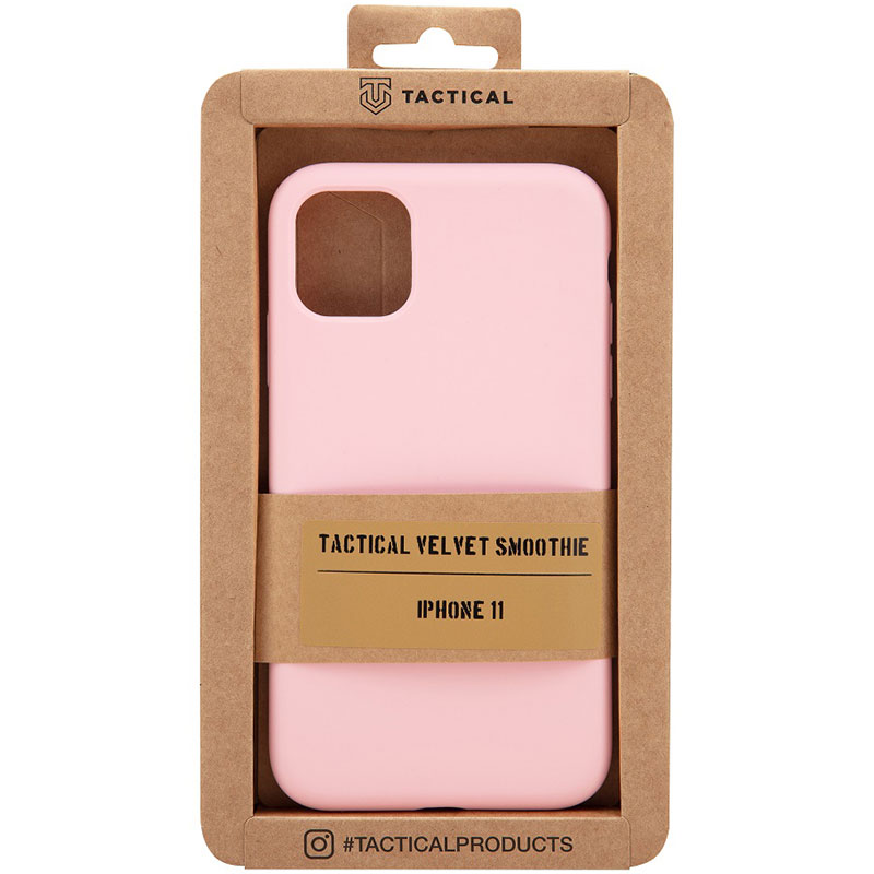 Tactical Velvet Smoothie Rózsaszín Panther iPhone 11 Tok