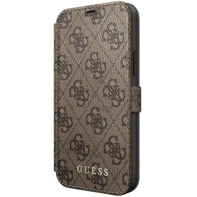 Guess 4G Book Brown iPhone 12 Pro Max Tok