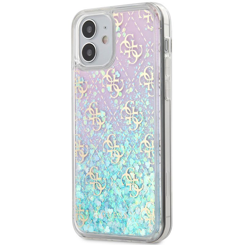 Guess 4G Liquid Glitter Iridescent iPhone 12 Mini Tok