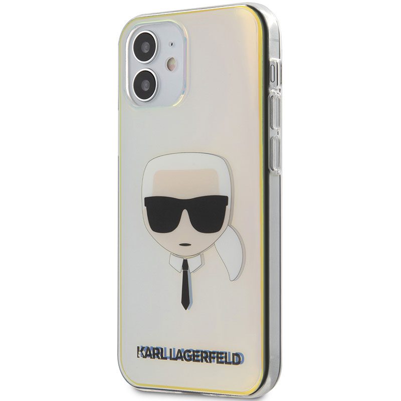 Karl Lagerfeld TPU Head Iridescent iPhone 12 Mini Tok