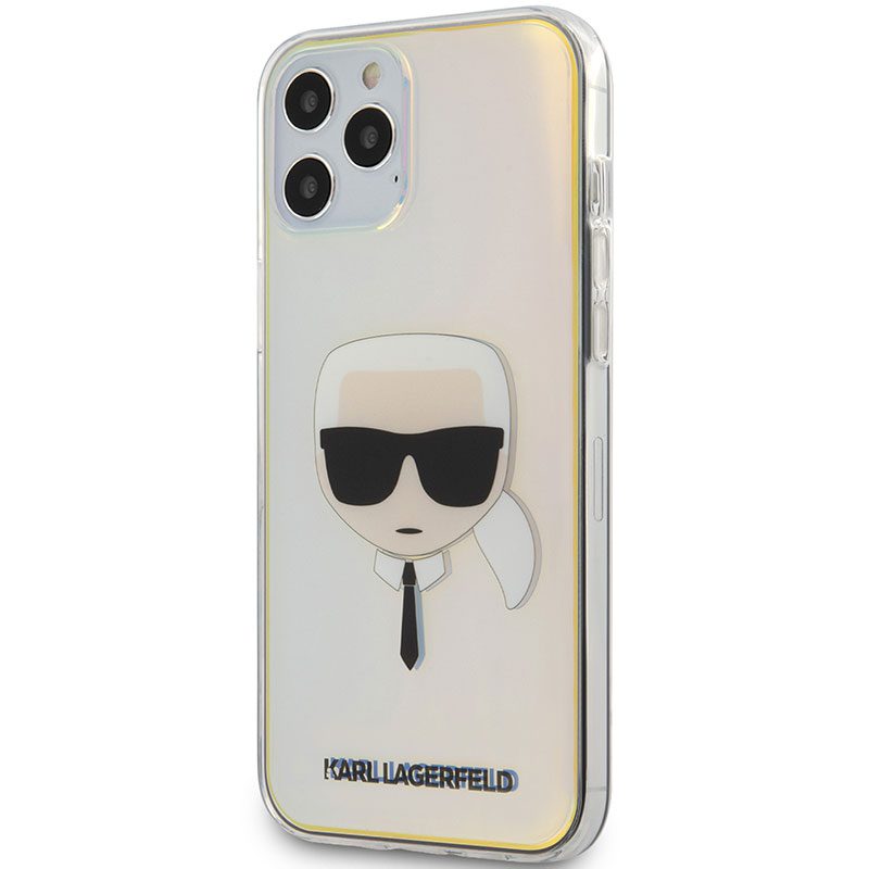 Karl Lagerfeld TPU Head Iridescent iPhone 12 Pro Max Tok