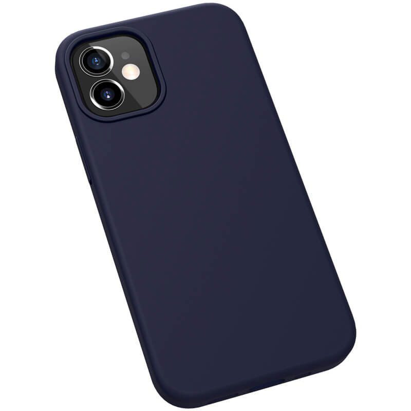 Nillkin Flex Pure Liquid Silicone Kék iPhone 12 Mini Tok
