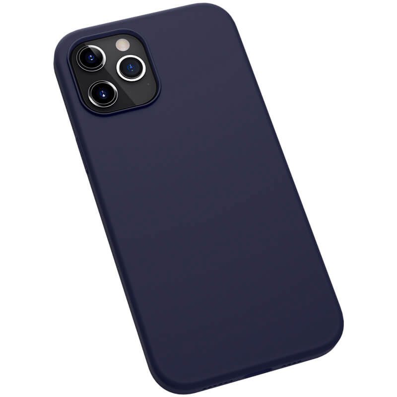 Nillkin Flex Pure Liquid Silicone Kék iPhone 12 Pro Max Tok