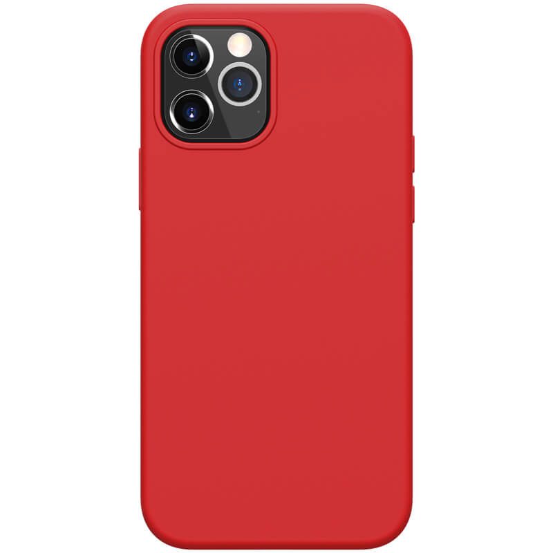 Nillkin Flex Pure Liquid Silicone Piros iPhone 12/12 Pro Tok
