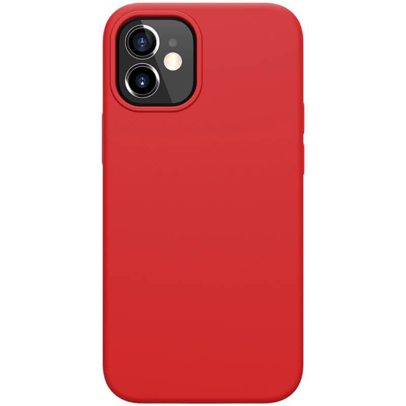 Nillkin Flex Pure Liquid Silicone Piros iPhone 12 Mini Tok