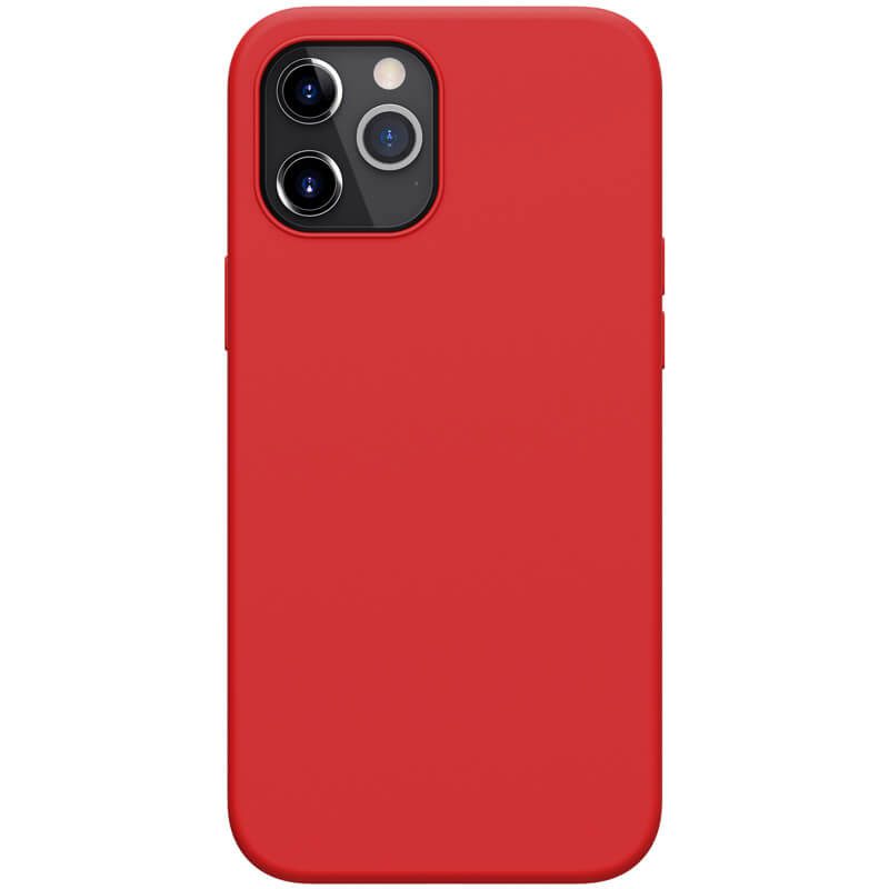 Nillkin Flex Pure Liquid Silicone Piros iPhone 12 Pro Max Tok