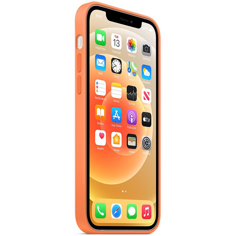 Apple Kumquat Silicone Magsafe kompatibilis iPhone 12/12 Pro Tok