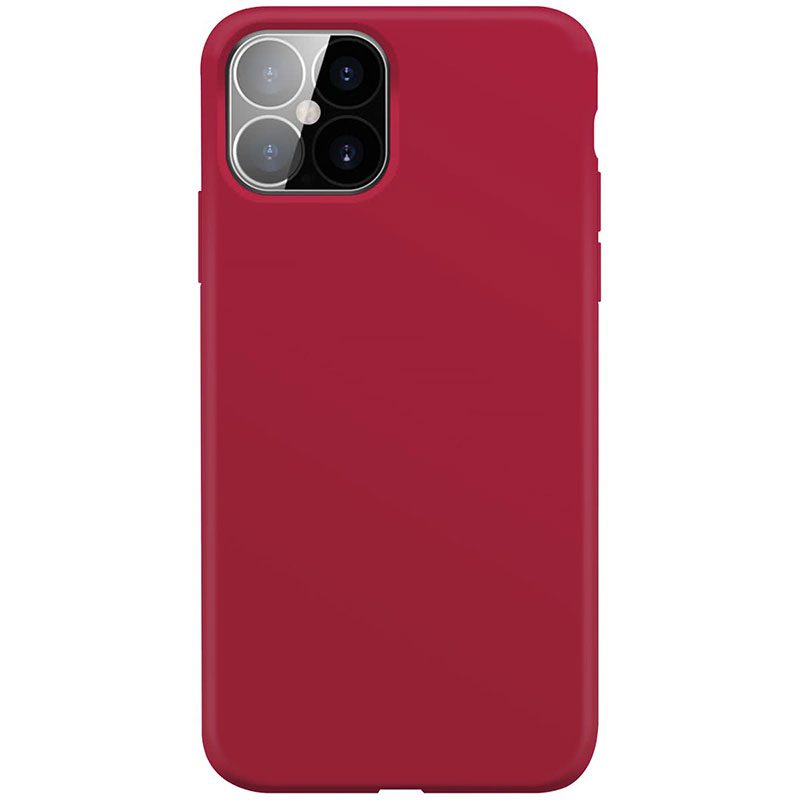 Xqisit Silicone Anti Bac Piros iPhone 12/12 Pro Tok