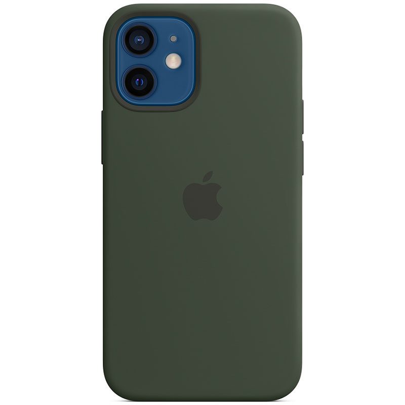 Apple Cyprus Zöld Silicone Magsafe kompatibilis iPhone 12 Mini Tok
