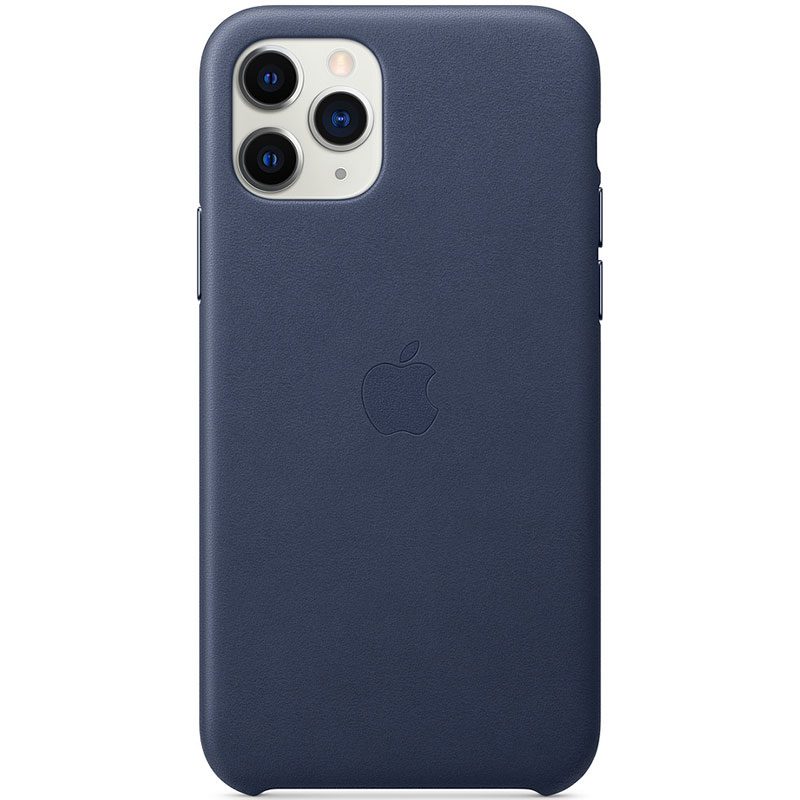 Apple Midnight Kék Leather iPhone 11 Pro Tok