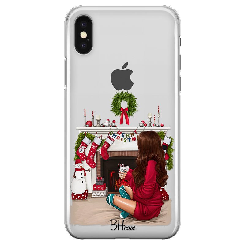 Christmas Day Brown Hair iPhone XS Max Tok