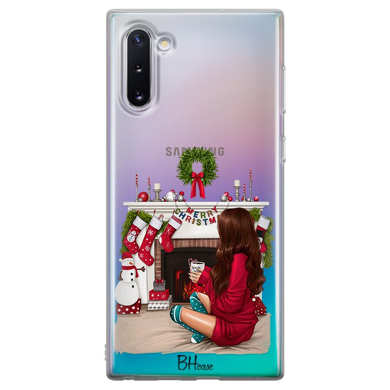 Christmas Day Brown Hair Samsung Note 10 Tok
