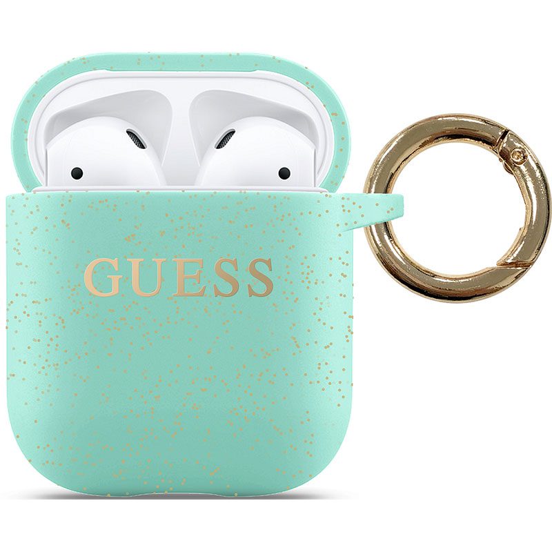 Guess Silicone Zöld AirPods 1/2 Tok