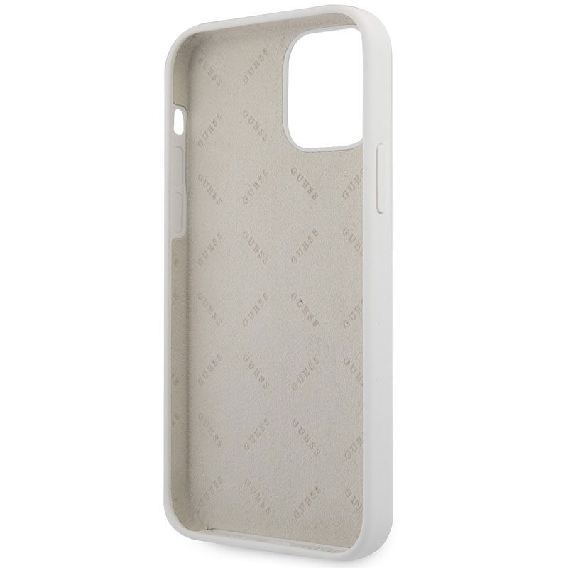 Guess Silicone Vintage Cream iPhone 12 Pro Max Tok