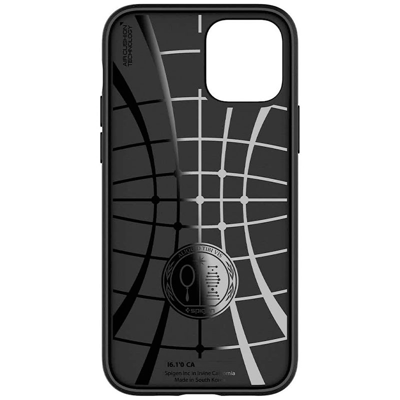 Spigen Core Armor Fekete iPhone 12/12 Pro Tok