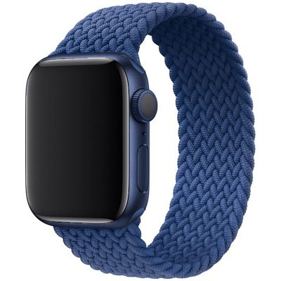Braided Szíj Apple Watch 45/44/42/Ultra Atlantic Blue