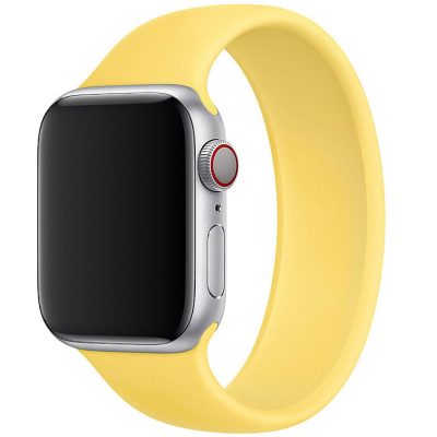 Silicone Solo Loop Szíj Apple Watch 41/40/38mm Ginger