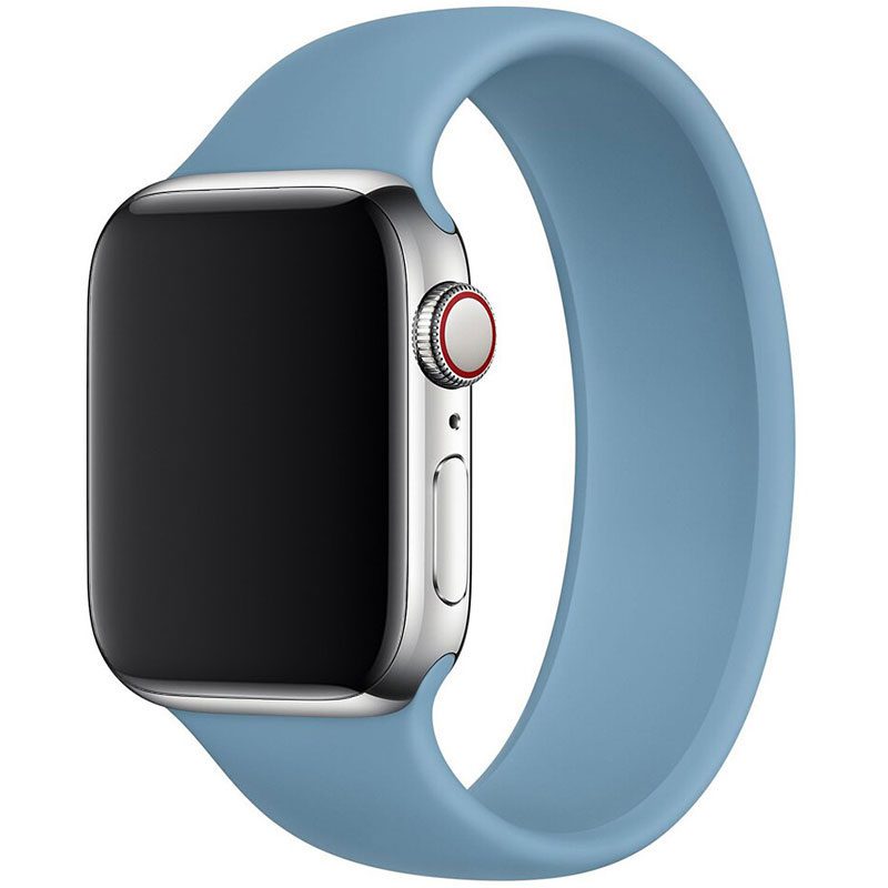 Silicone Solo Loop Szíj Apple Watch 41/40/38mm Northern Blue
