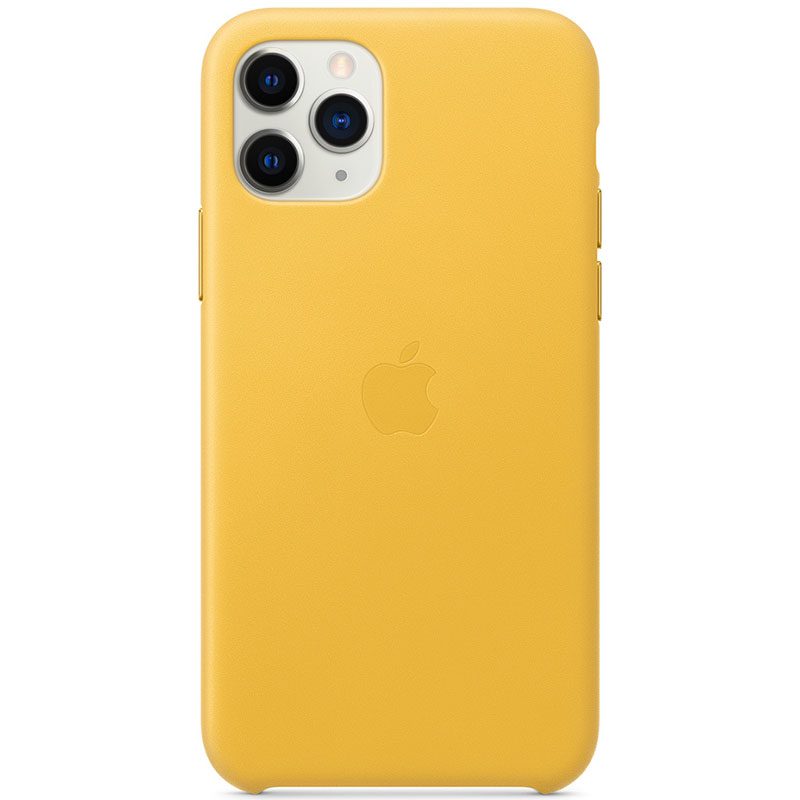 Apple Meyer Lemon Leather iPhone 11 Pro Tok