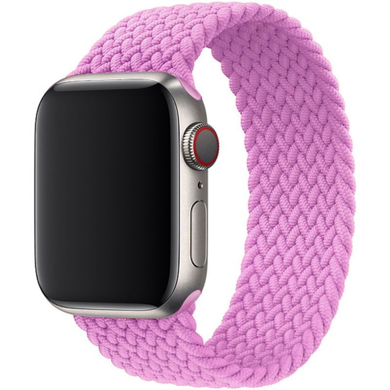 Braided Szíj Apple Watch 45/44/42/Ultra Pink Purple