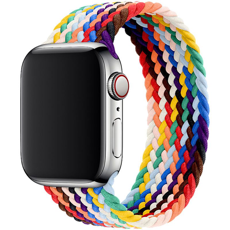 Braided Szíj Apple Watch 45/44/42/Ultra Pride