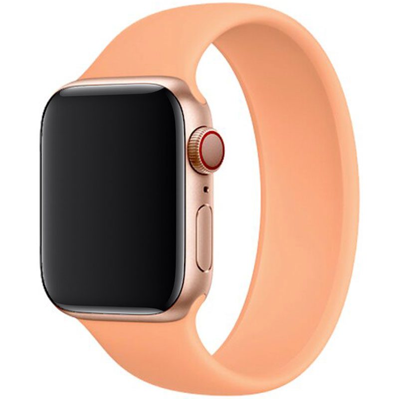 Silicone Solo Loop Szíj Apple Watch 41/40/38mm Cantaloupe