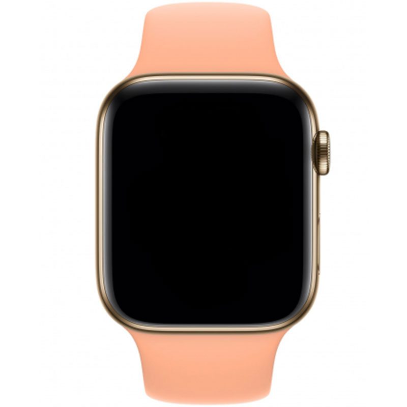 Silicone Szíj Apple Watch 41/40/38mm Cantaloupe Small