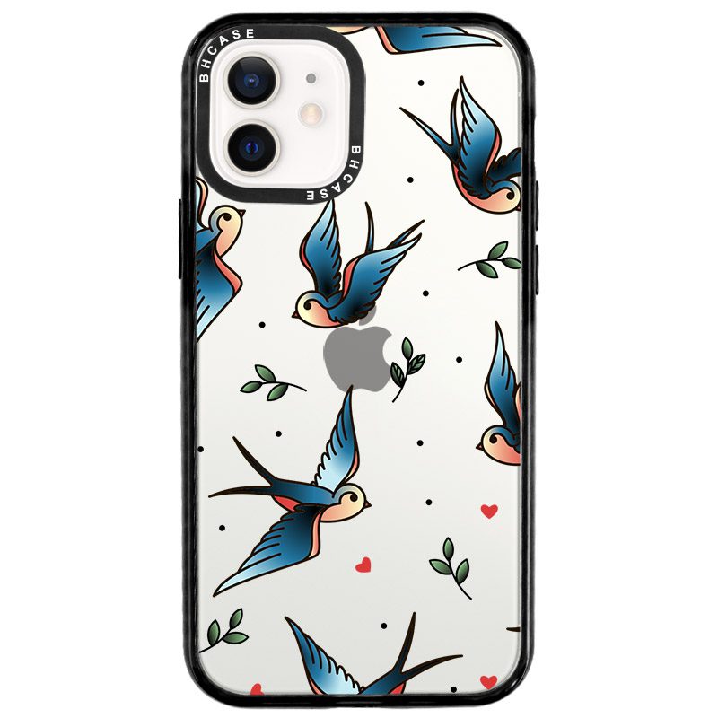 Birds Tattoo iPhone 12/12 Pro Tok